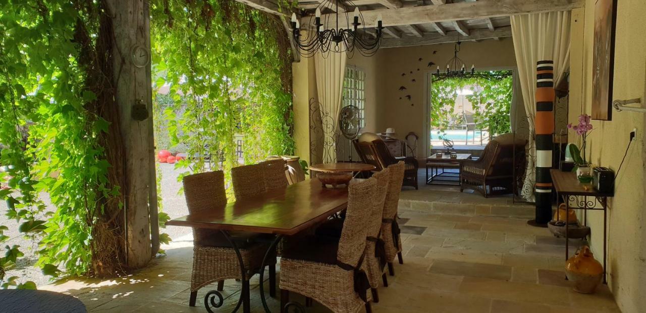 La Baguenaude Acomodação com café da manhã Marciac Exterior foto